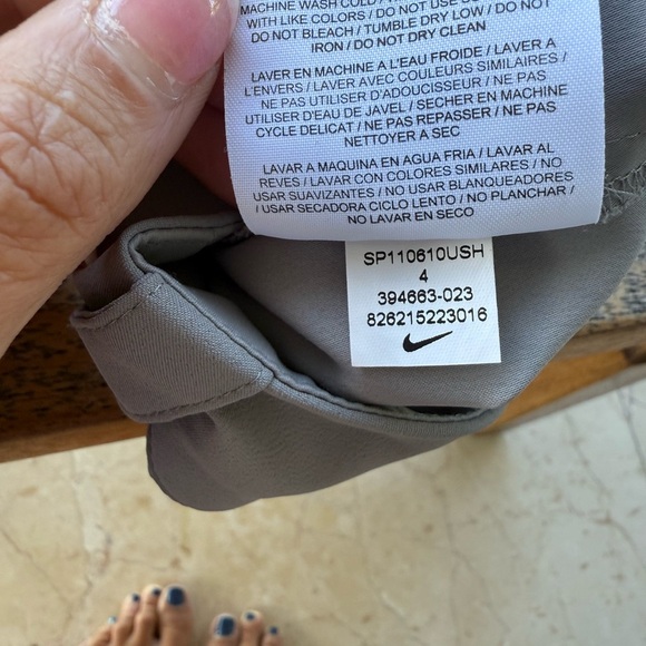 Nike Golf Dri-FIT Skirt in Light Gray - Picture 5 of 6